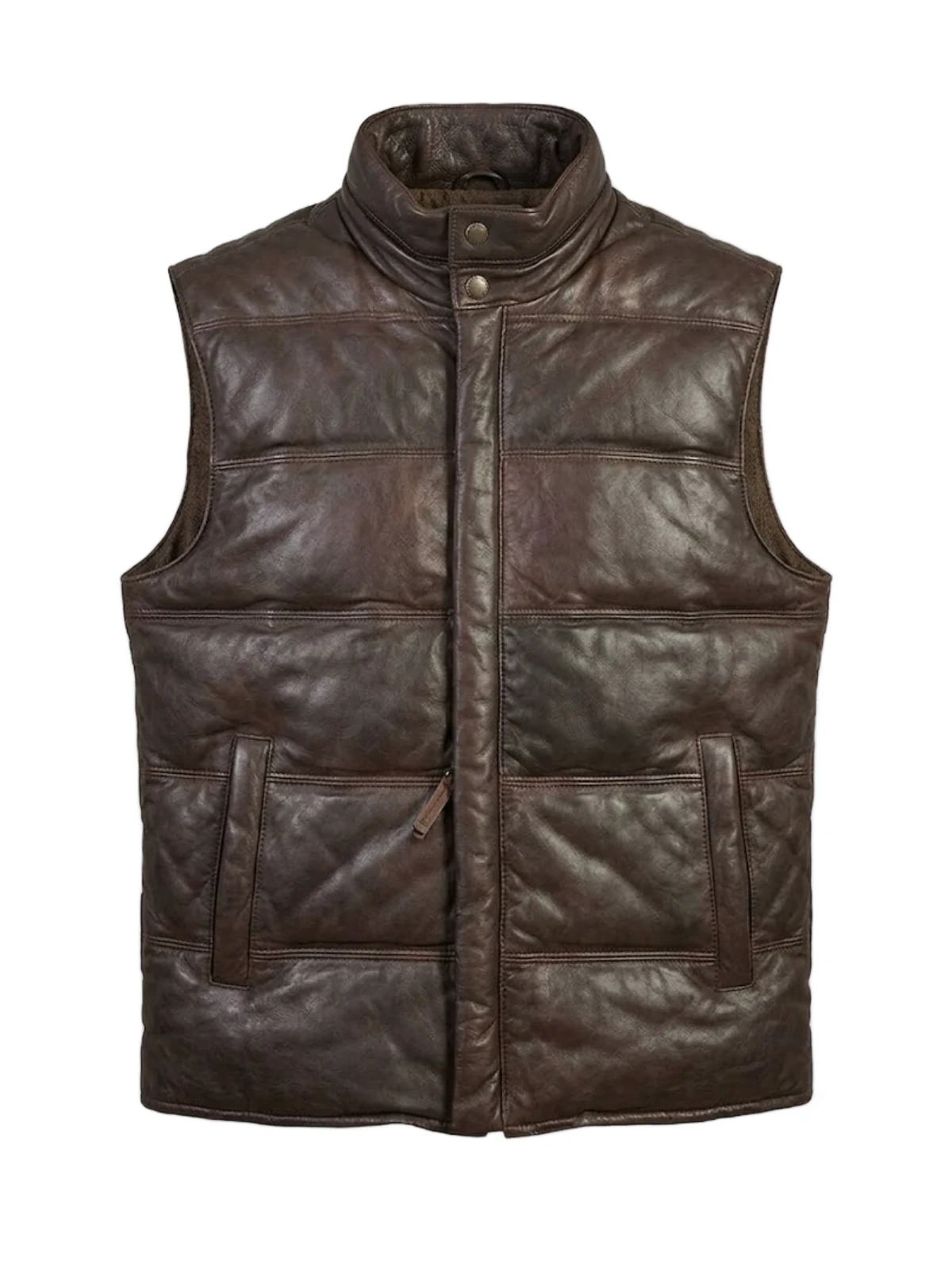 Gilet Homme Cuir Bastien