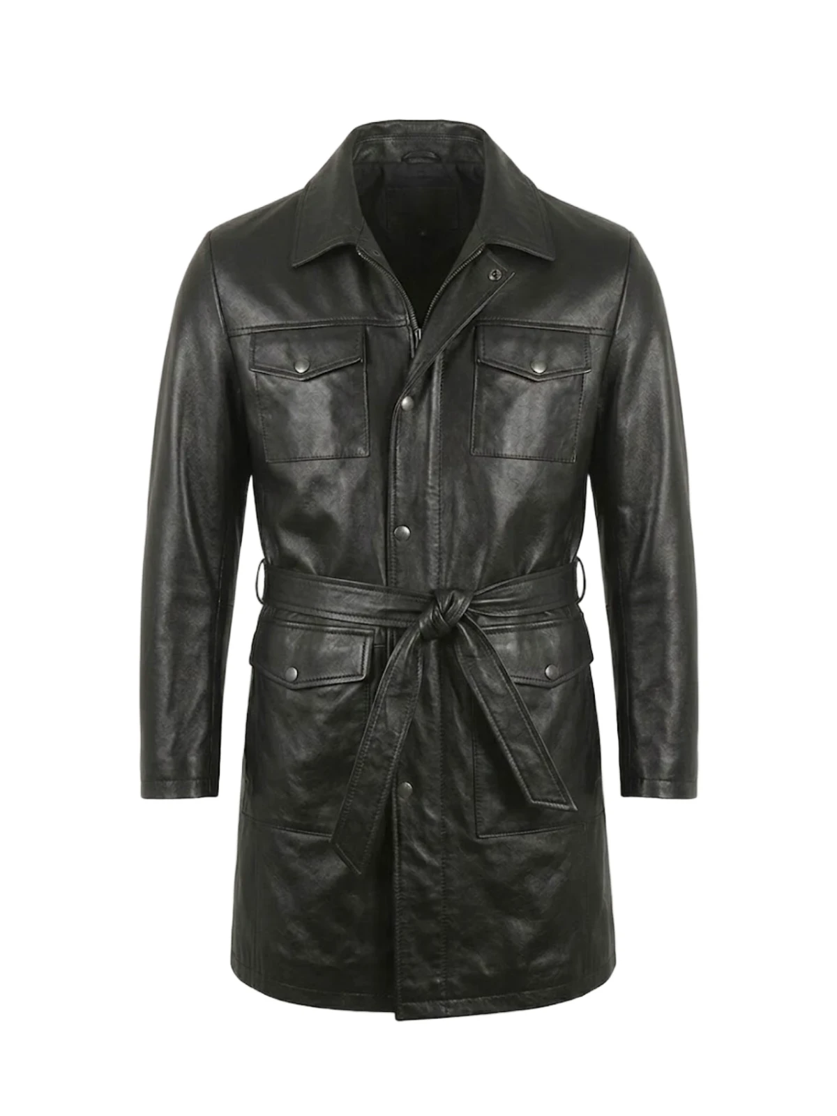 Manteau Homme Cuir Théodore