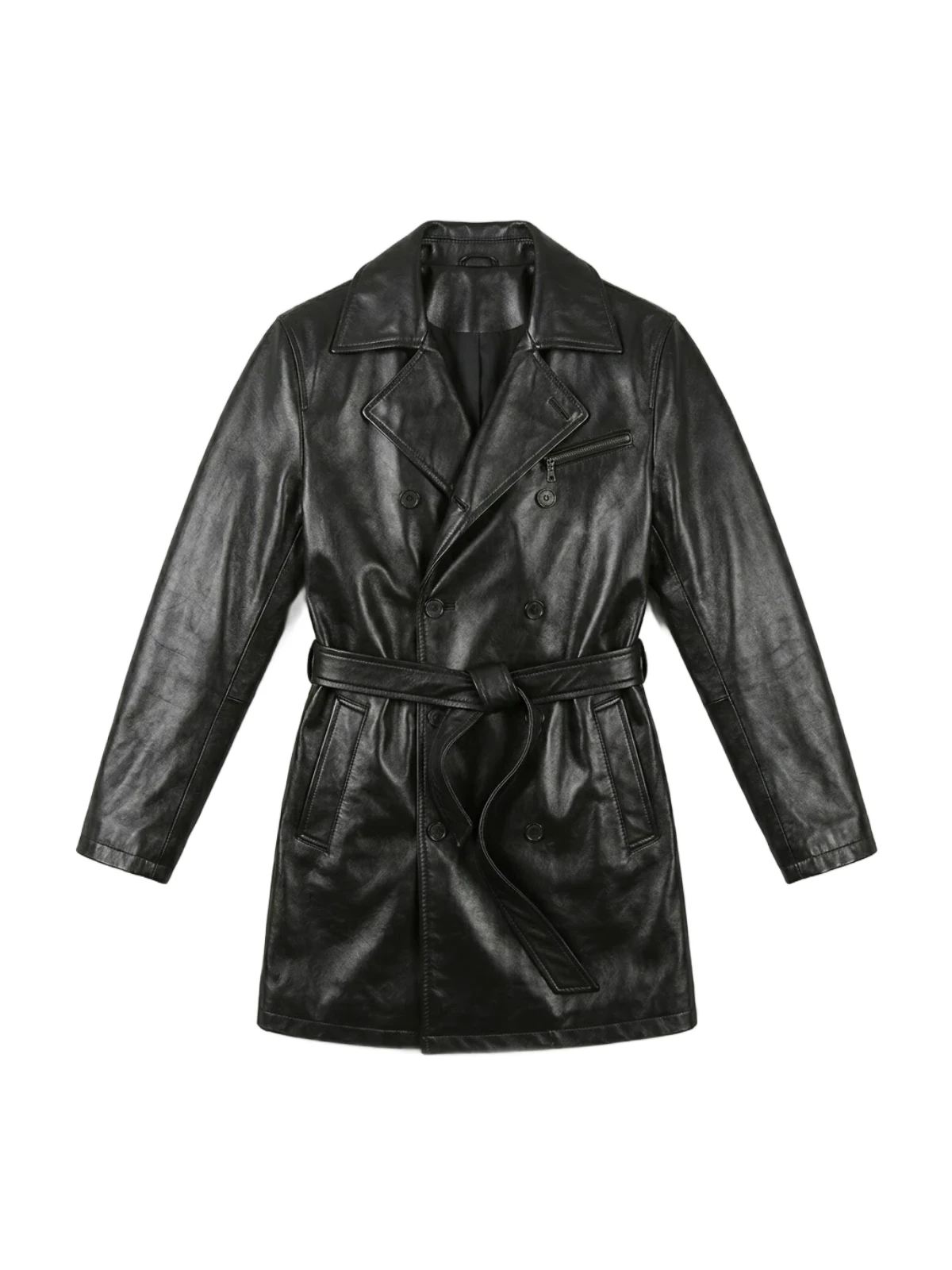 Manteau Homme Cuir Élias