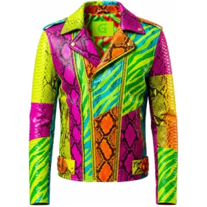 Blouson Biker Homme Vipera Neon
