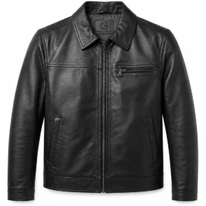 Veste Homme Zip Cuir Lincoln