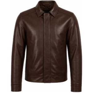 Veste Homme Zip Windsor Marron
